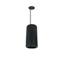 Nora NYLS3-6C1L430NC12BBB - 6" Sapphire III Cable Mount Black Cylinder, Black Reflector/Black Flange, 120-277; 0-10V
