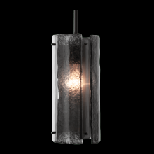 Hammerton LAB0044-12-CS-FG-C01-E2 - Textured Glass Pendant - 12-Inch