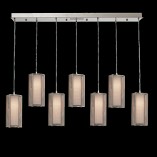 Hammerton PLB0019-07-BS-F-C01-E2 - Uptown Mesh Linear 7pc Multi-Pendant