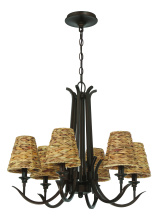 Craftmade 58326-ABZ - 6 Light Chandelier