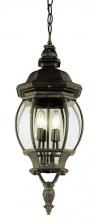 Trans Globe 4067 WH - 4LT LRG HANGING- OUTD-BEVELED