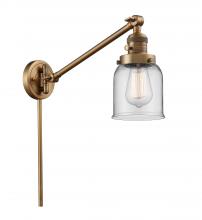 Innovations Lighting 237-BB-G52-LED - Bell - 1 Light - 8 inch - Brushed Brass -Adjustable Swing Arm