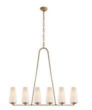 J. Landon Items ARN 5201GP-L - VISUAL COMFORT - FONTAINE LINEAR CHANDELIER