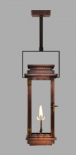 J. Landon Items CO-31G-COY-18-MATTE BLACK - CONTEMPO GAS LANTERN WITH CONTEMPORARY YOKE