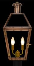 J. Landon Items GT-22E-PFPA - GEORGETOWN COPPER LANTERN WITH PIER MOUNT