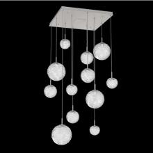 J. Landon Items CUSTOM-CHB0092-12-BS-C-C01-L3 - CUSTOM GAIA 12 PENDANT ON ROUND CANOPY