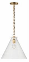 J. Landon Items TOB 5226HAB/G6-CG - VISUAL COMFORT - KATIE CONICAL PENDANT