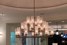 J. Landon Items 999-KW5202AB-CG - LIAISON TRIPLE TIER CHANDELIER