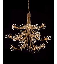 J. Landon Items AJC-8772 - JOHN RICHARD - SIXTEEN LIGHT HALOGEN CHANDELIER