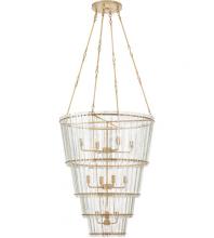 J. Landon Items S 5657HAB-AM - VISUAL COMFORT - CADENCE 4 TIER CHANDELIER