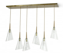 J. Landon Items 2232-79 - PALECEK - VERALDI LINEAR CHANDELIER