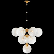 J. Landon Items 999-ARN5401HAB-WG - CRISTOL TIERED CHANDELIER