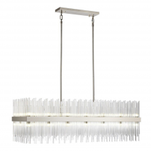 ZEEV Lighting CD10382-32-PN - Citadel 48" 32-Light, Glass Stem Chandelier in Polished Nickel