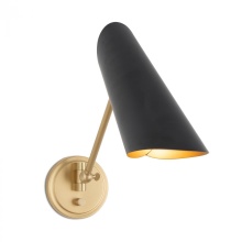 Regina Andrew 15-1249BBNB - Regina Andrew Vest Single Arm Sconce (Blackeneded)