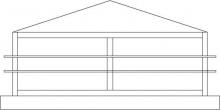 Arroyo Craftsman BEC-15OF-P - 15" bexley column mount