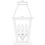 Arroyo Craftsman CRC-10CS-S - 10" croydon column mount
