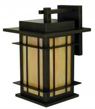 Arroyo Craftsman OPB-9GW-S - 9" oak park wall mount