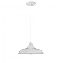 Dainolite OLY-121P-MW - 1 Light Matte White Pendant