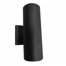 Dainolite OSL-2W-MB - 2 Light Matte Black Outdoor Wall Sconce