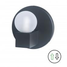 Dainolite RAL-41W-MB - 1 Light Matte Black Vanity w/ Frosted Glass