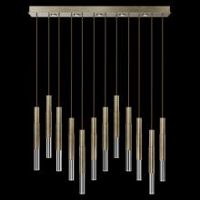 Fine Art Handcrafted Lighting 100019-510 - Antonia 61"W Rectangular  Pendant