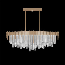 Fine Art Handcrafted Lighting 100075-51 - Arpeggio 54.5"W Oblong Pendant