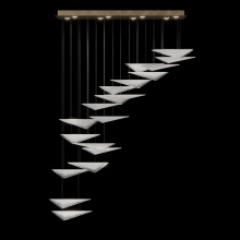 Fine Art Handcrafted Lighting 100116-54 - Volo 60.5"W Rectangular Pendant